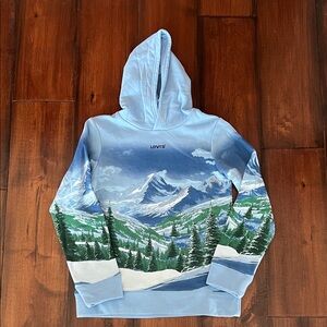 Levi's Scenic Mountain Blue Hoodie